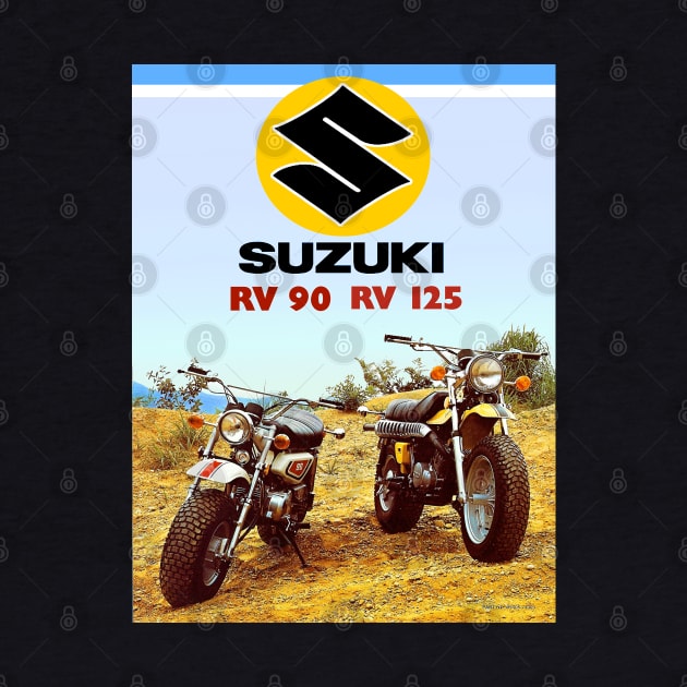 Suzuki RV 90/125 by Midcenturydave